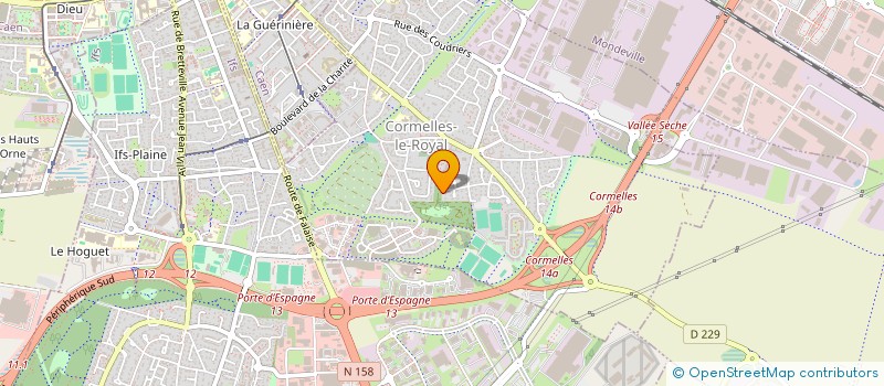 localisation de l'entreprise SCI LA PERCALINE  CORMELLES-LE-ROYAL