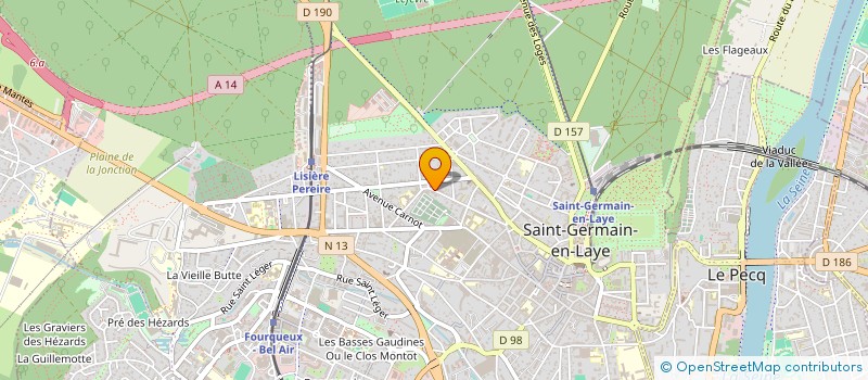 localisation de l'entreprise SCI LA PERDRIX  SAINT-GERMAIN-EN-LAYE