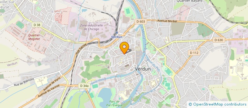 localisation de l'entreprise SCI LA PERGOLA à VERDUN