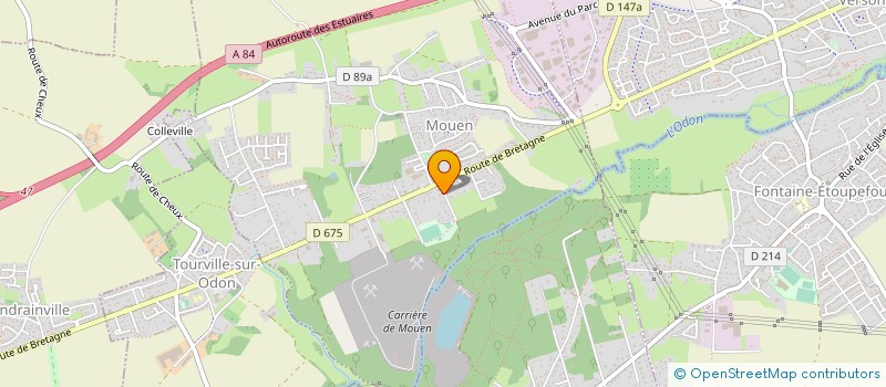 localisation de l'entreprise SCI LA PERIGOURDINE  MOUEN