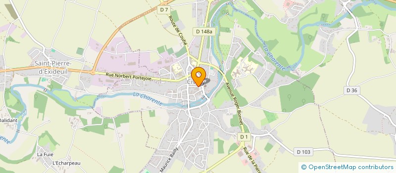 localisation de l'entreprise SCI LA PERLE  CIVRAY