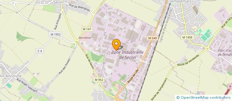 localisation de l'entreprise SCI LA PERLE DE LOLA  SECLIN