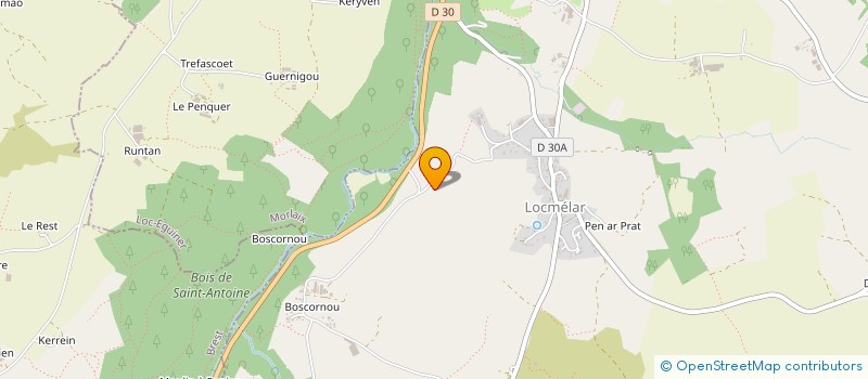 localisation de l'entreprise SCI LA PERLE MARINE  LOCMELAR