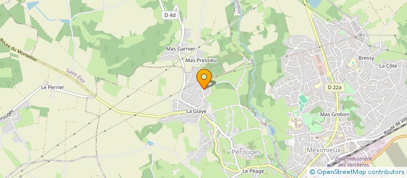 localisation de l'entreprise SCI LA PEROUGIENNE IMMOBILIERE  PEROUGES