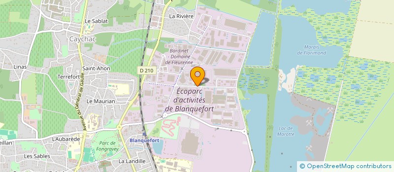 localisation de l'entreprise SCI LA PEROUSE à BLANQUEFORT