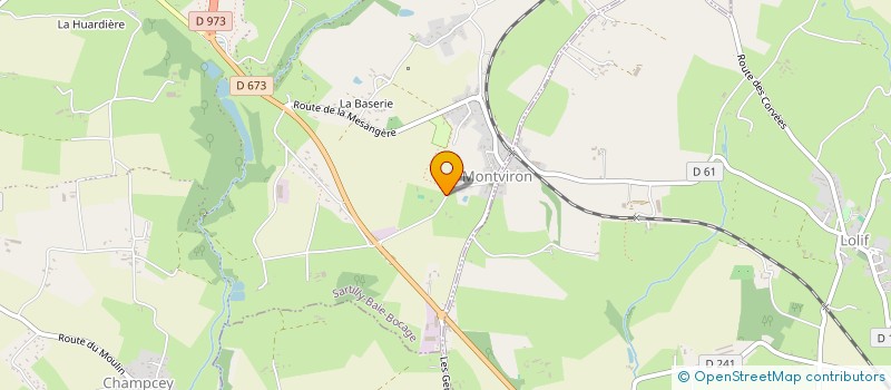 localisation de l'entreprise SCI LA PERRIERE  SARTILLY-BAIE-BOCAGE