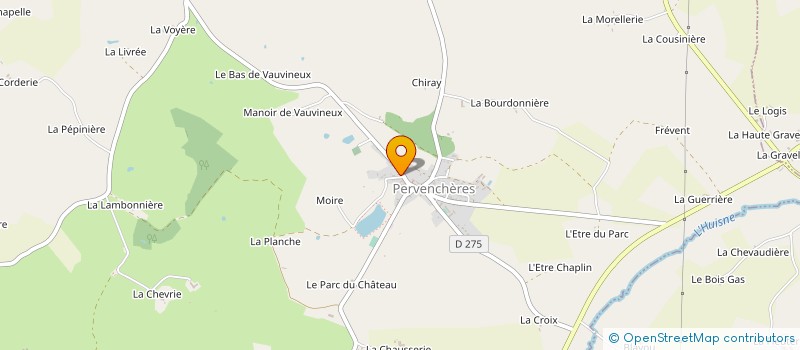 localisation de l'entreprise SCI LA PERRIERE TOUS ENSEMBLE à BELFORET-EN-PERCHE