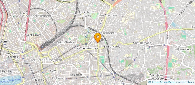 localisation de l'entreprise SCI LA PERRINE à MARSEILLE