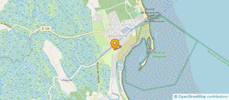 localisation de l'entreprise SCI LA PERROTINE  SAINT-PIERRE-D'OLERON