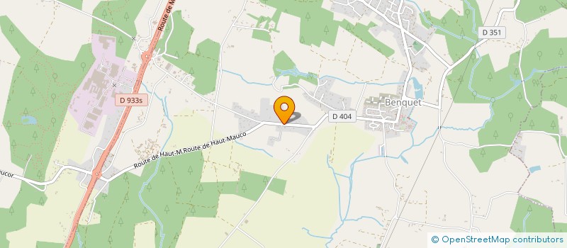 localisation de l'entreprise SCI LA PERUSE  BENQUET