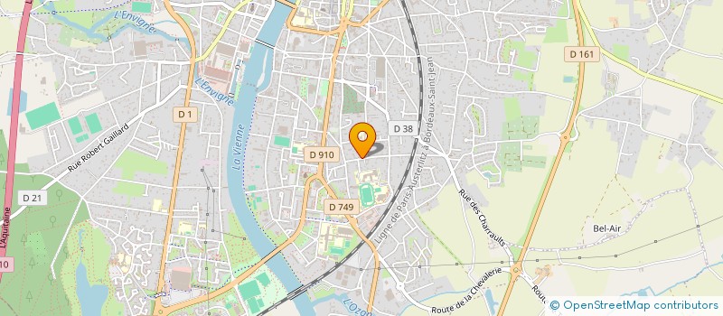 localisation de l'entreprise SCI LA PERUSSERIE  CHATELLERAULT