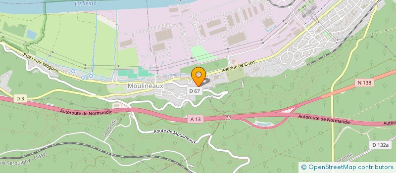 localisation de l'entreprise SCI LA PETIT'IMMO  MOULINEAUX