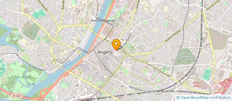localisation de l'entreprise SCI LA PETITE ANGEVINE à ANGERS