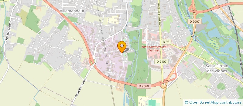 localisation de l'entreprise SCI LA PETITE BARAUDIERE à VILLEMANDEUR
