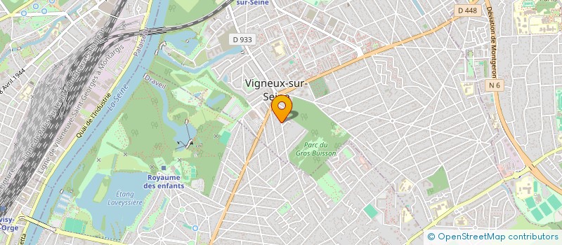 localisation de l'entreprise SCI LA PETITE BOITE SILGOFIL à VIGNEUX-SUR-SEINE