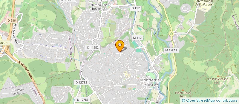 localisation de l'entreprise SCI LA PETITE CAMARGUE  MONTFERRIER-SUR-LEZ