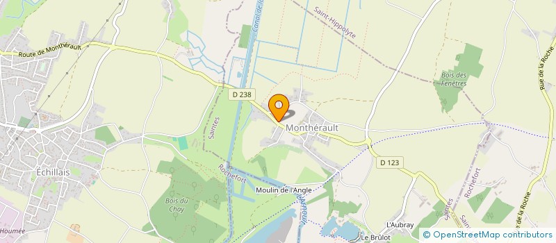 localisation de l'entreprise SCI LA PETITE CHAMPAGNE IMMOBILIERE  TRIZAY