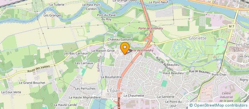 localisation de l'entreprise SCI LA PETITE CHAPELLE à JOUE-LES-TOURS