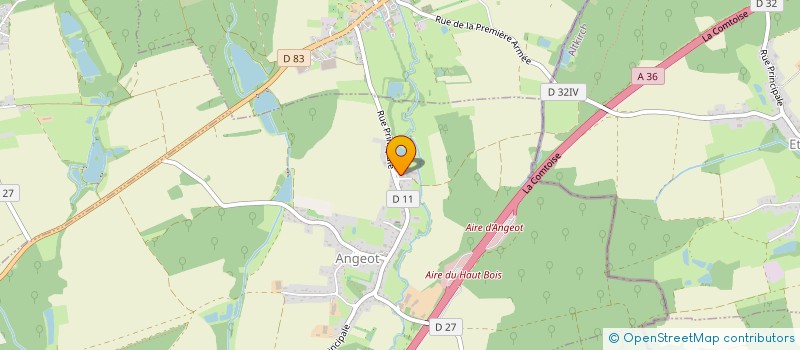 localisation de l'entreprise SCI LA PETITE CHARRUE à VAUTHIERMONT