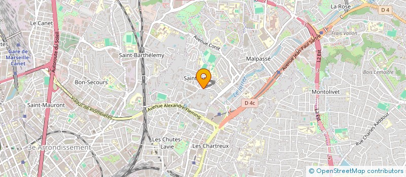 localisation de l'entreprise SCI LA PETITE COLOMBE à MARSEILLE