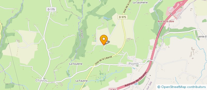 localisation de l'entreprise SCI LA PETITE COQUERIE  LA LANDE-D'AIROU