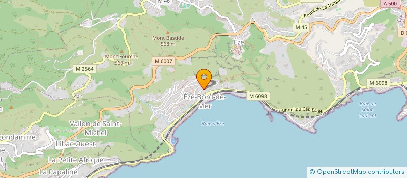 localisation de l'entreprise SCI LA PETITE FLEUR DES AMIS  EZE