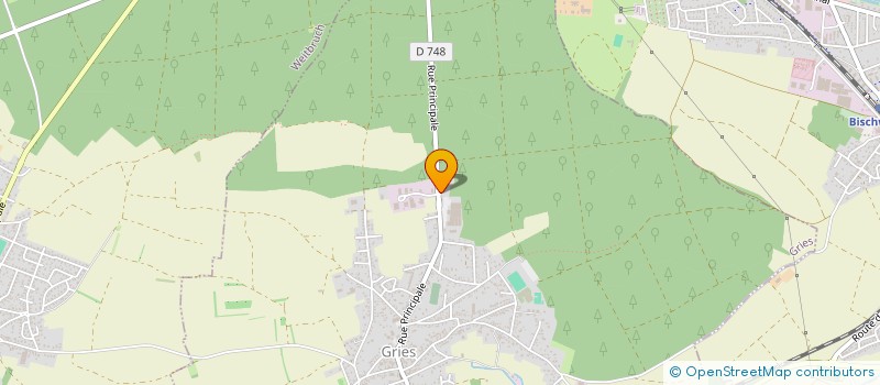 localisation de l'entreprise SCI LA PETITE FORET  GRIES