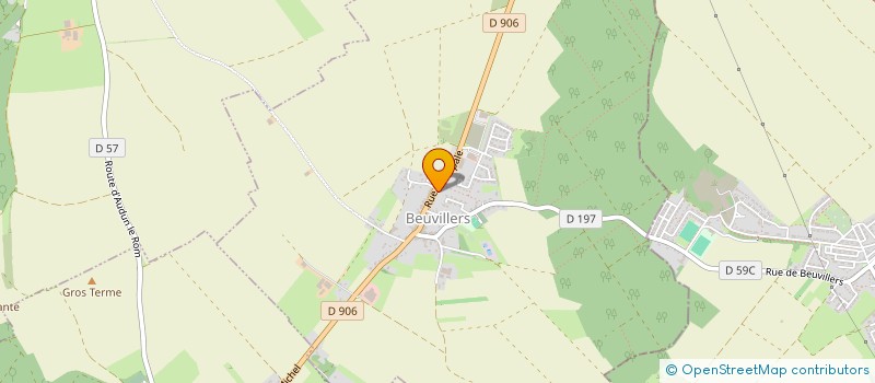 localisation de l'entreprise SCI LA PETITE FRANCE  BEUVILLERS