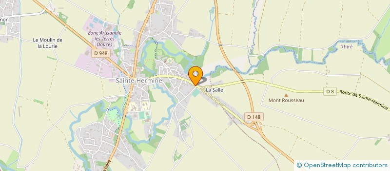 localisation de l'entreprise SCI LA PETITE GRIPPE à SAINTE-HERMINE
