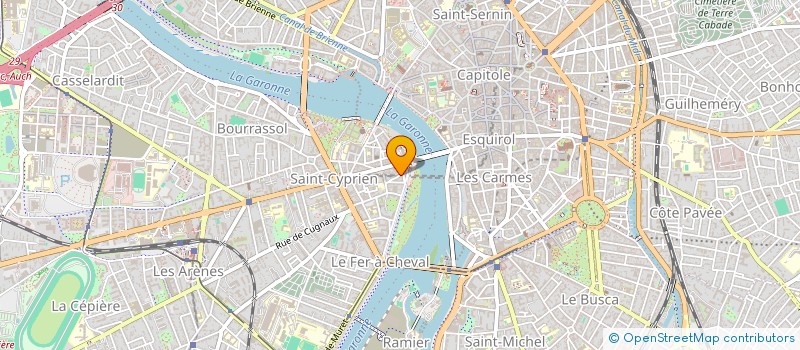 localisation de l'entreprise SCI LA PETITE LAQUE à TOULOUSE