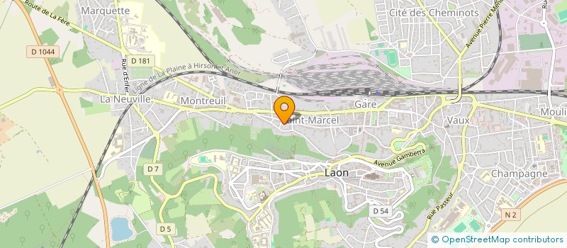 localisation de l'entreprise SCI LA PETITE LUBIE à LAON