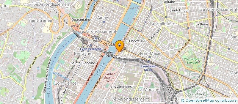 localisation de l'entreprise SCI LA PETITE MAISON  LYON