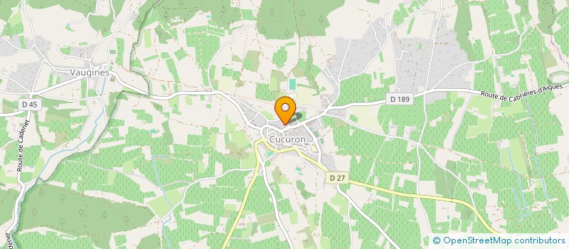 localisation de l'entreprise SCI LA PETITE MAISON DE CUCURON  CUCURON