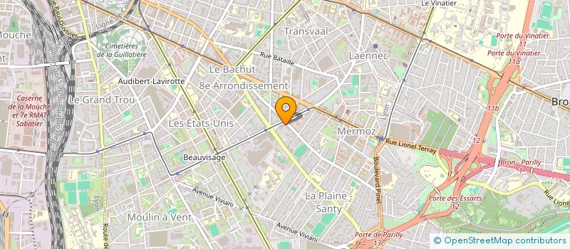 localisation de l'entreprise SCI LA PETITE MAIZ  LYON