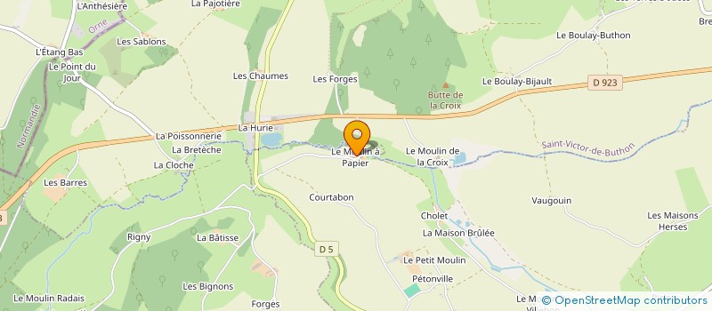 localisation de l'entreprise SCI LA PETITE MONTAGNE à SAINTIGNY