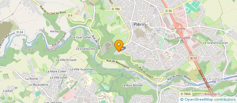 localisation de l'entreprise SCI LA PETITE PLOEUCOISE  PLERIN