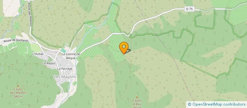 localisation de l'entreprise SCI LA PETITE PRAIRIE  LES MAYONS