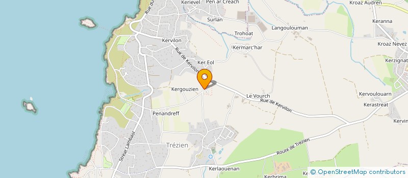 localisation de l'entreprise SCI LA PETITE QUINCAILLERIE  PLOUARZEL