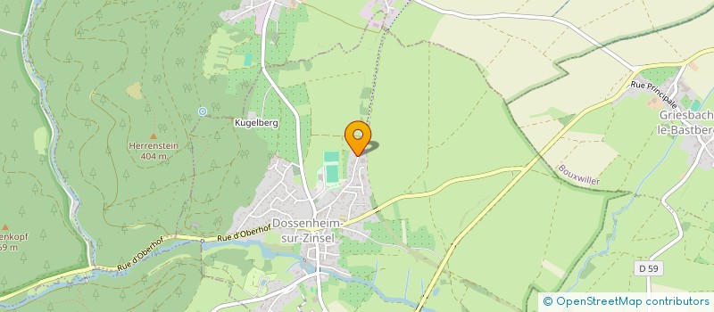 localisation de l'entreprise SCI LA PETITE REINE  DOSSENHEIM-SUR-ZINSEL