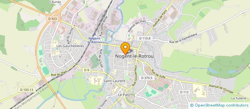 localisation de l'entreprise SCI LA PETITE ROCHE à NOGENT-LE-ROTROU