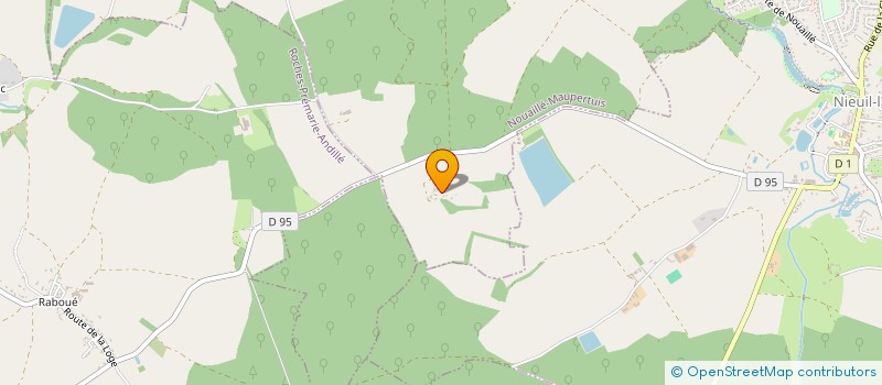 localisation de l'entreprise SCI LA PETITE SALINIERE  NOUAILLE-MAUPERTUIS