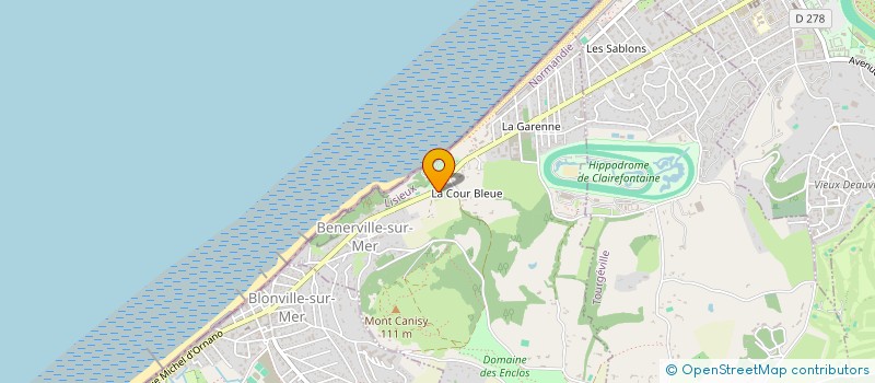 localisation de l'entreprise SCI LA PETITE SIRENE à BLONVILLE-SUR-MER