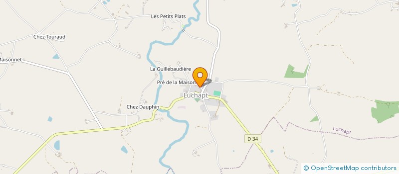 localisation de l'entreprise SCI LA PETITE SUISSE  MOUTERRE-SUR-BLOURDE