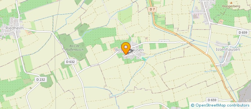 localisation de l'entreprise SCI LA PETITE SUISSE  BOSSELSHAUSEN