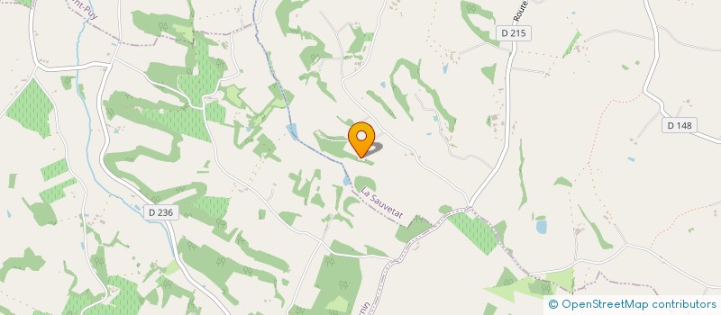 localisation de l'entreprise SCI LA PETITE TASTE  LA SAUVETAT