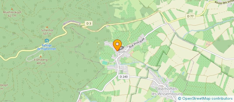 localisation de l'entreprise SCI LA PETITE VALLEE  ROTT