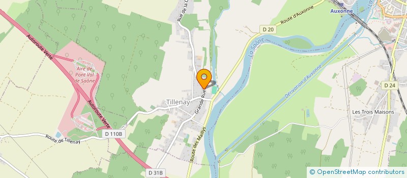 localisation de l'entreprise SCI LA PETRISANE  LES MAILLYS