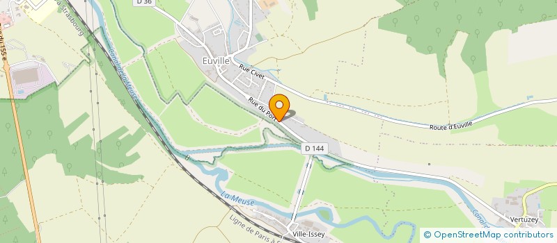 localisation de l'entreprise SCI LA PEUPLERAIE à EUVILLE