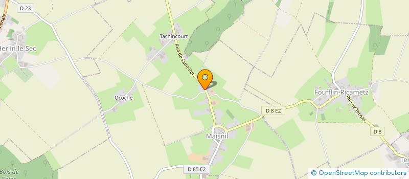 localisation de l'entreprise SCI LA PEUPLERAIE  BEAUVOIS