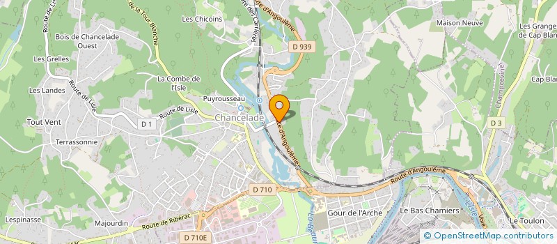 localisation de l'entreprise SCI LA PEYROUSIENNE  CHANCELADE